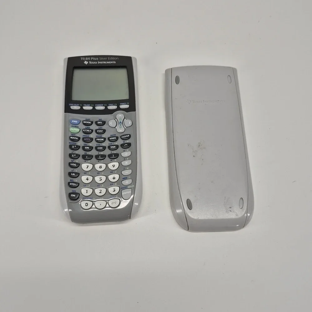 Texas Instruments TI-83 Plus Silver Edition Clear Graphing Calculator Working